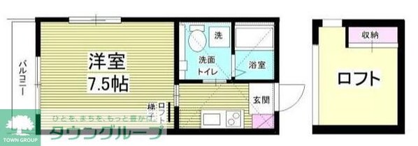 パークテラスあざみ野の物件間取画像